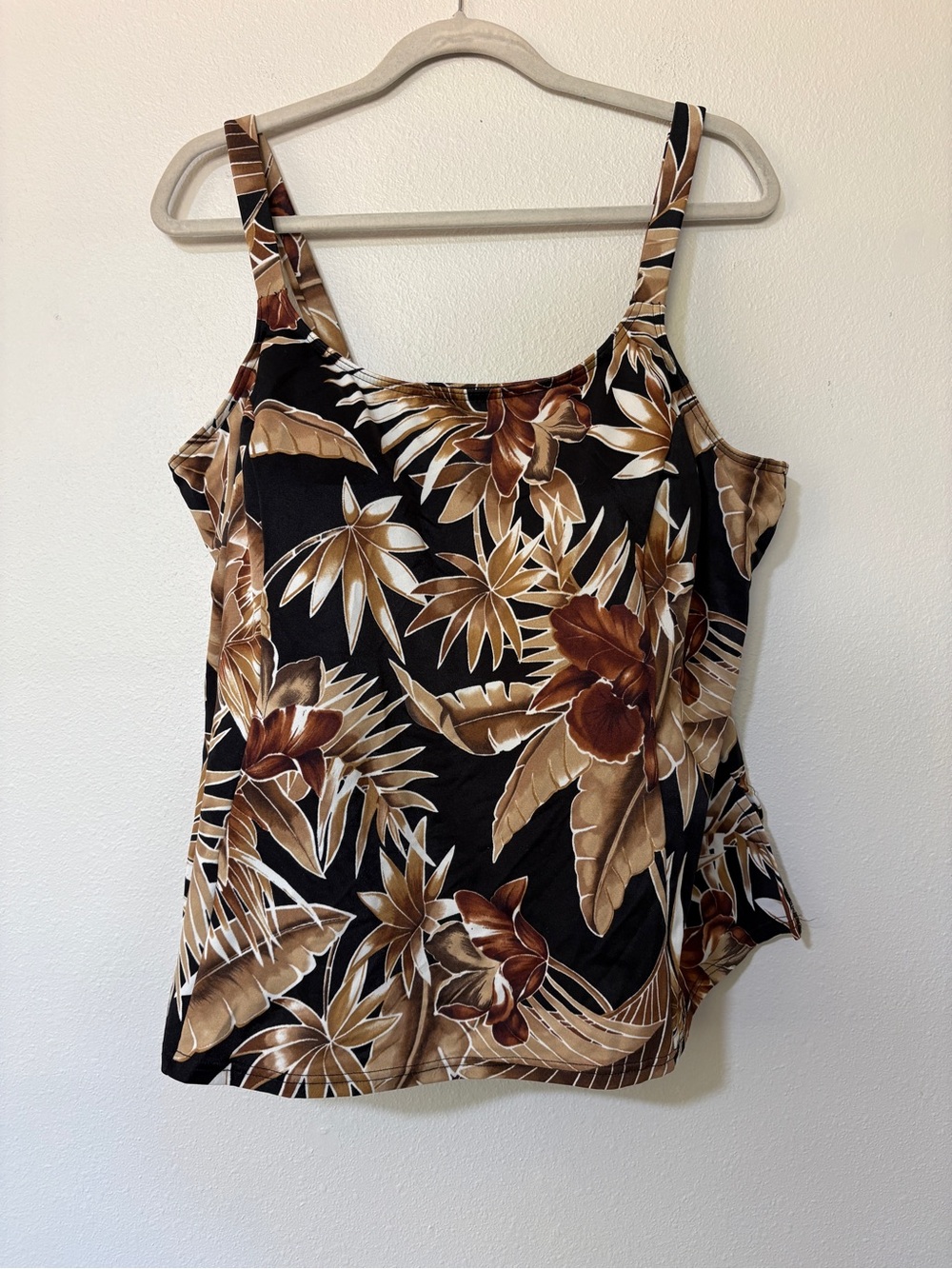 Lane Bryant Tropical Tankini Top